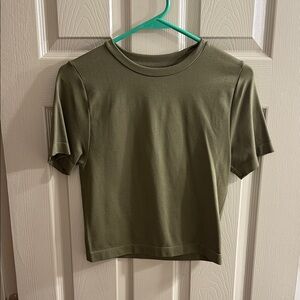Olive Green Women's Top